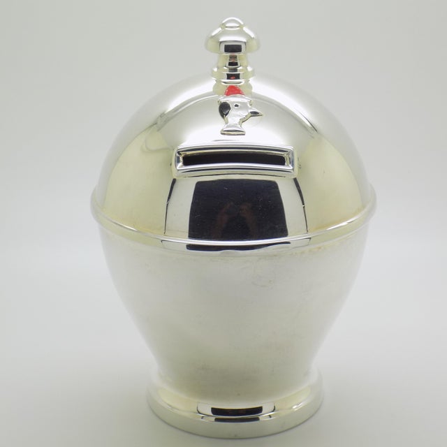 Vintage Italian Sterling Silver 925 Pinocchio Piggy Bank from Raddi, Florence, 1980s For Sale - Image 16 of 16
