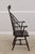 Bench Made Bow Back Painted Finish Windsor Chair For Sale - Image 4 of 16