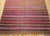 Textile Vintage Moroccan Tribal Kilim, Handwoven Wool, Multicolor Stripe Pattern, 6’ X 15’ For Sale - Image 7 of 12