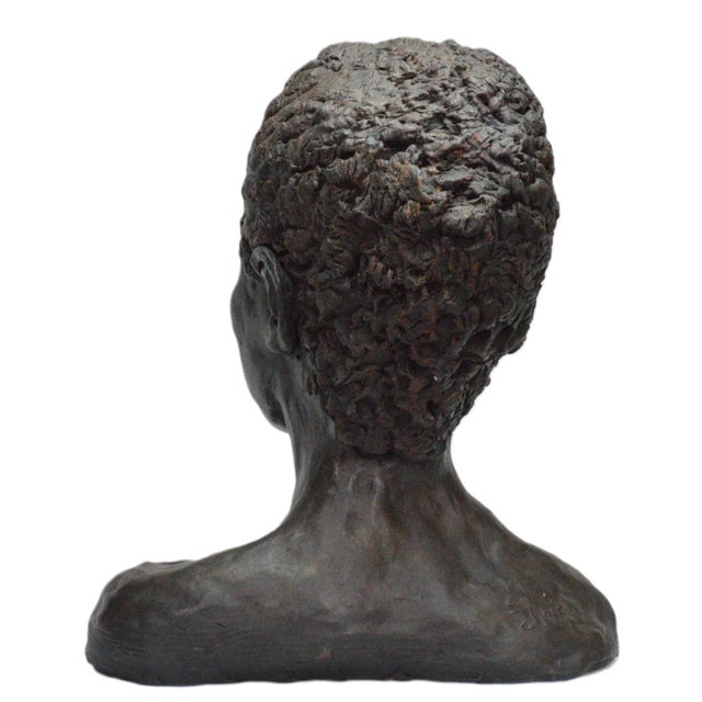 1990s Sheila Goldberg Female Terracotta Sculpture For Sale - Image 4 of 8