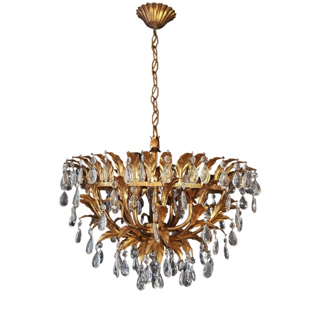 Vintage Italian Chandelier from Banci Firence For Sale