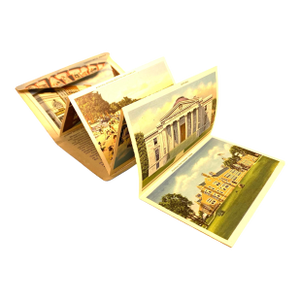 1940s Curt Teich Plattsburg n.y. Postcard Packet With Envelope