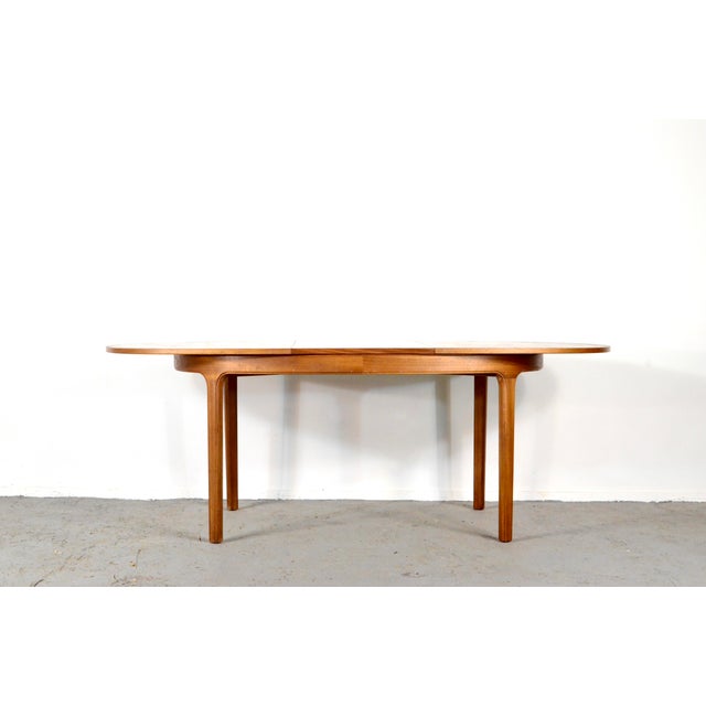 1960s Mid-Century Modern Extendable Oblong Dining Table in Teak from Nathan, 1960s For Sale - Image 5 of 12