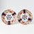 Ceramic Japanese Imari Porcelain Plates, 1890s, Set of 2 For Sale - Image 7 of 7