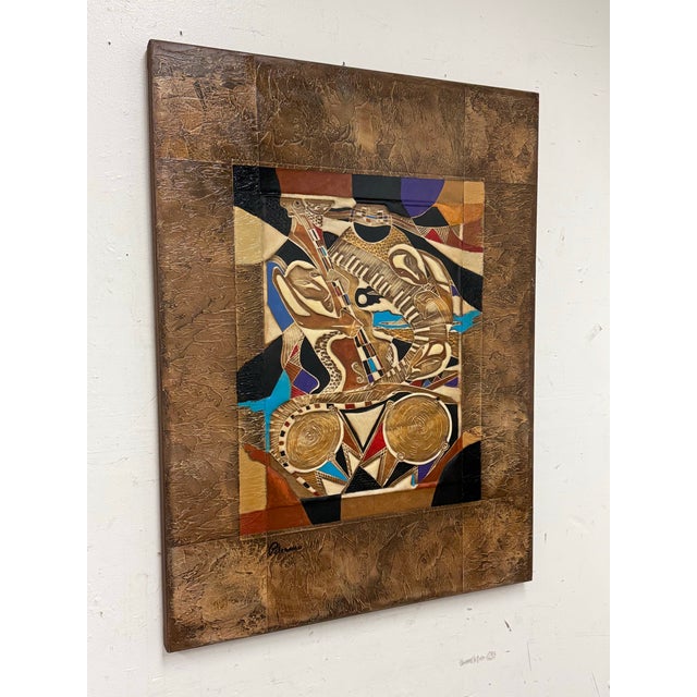 Abstract Circa 2003 Joseph Palermo "Jammin" Original Artwork For Sale - Image 3 of 12