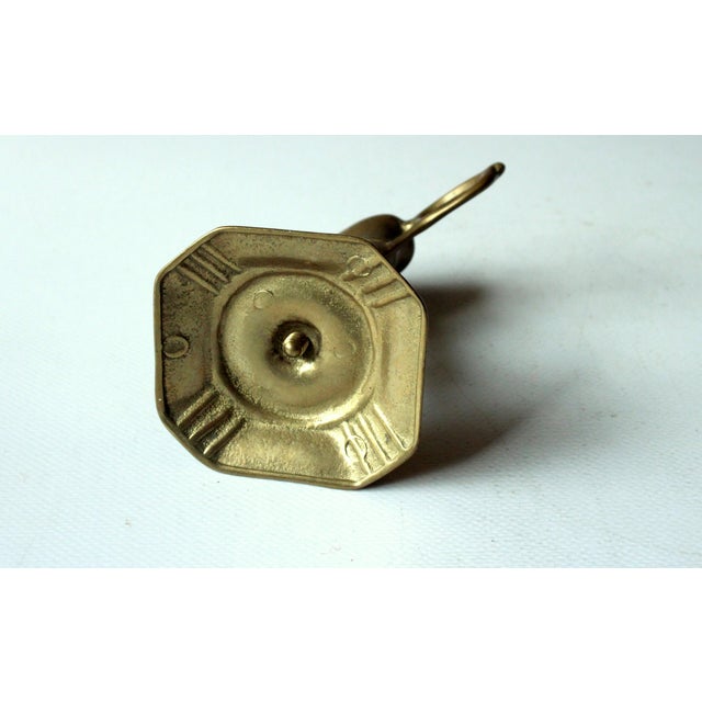 Brass Candle Snuffer With a Stand Vintage the 60s For Sale - Image 9 of 9