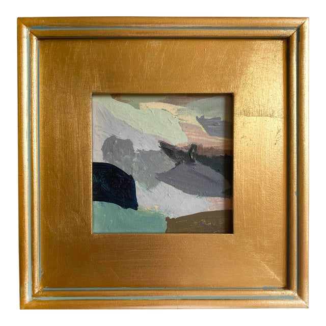"Overcast Hills" 2026 Framed Mini Painting by Jessalin Beutler For Sale