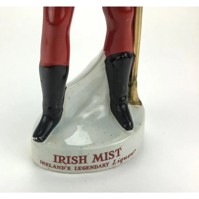 Red Coronetti Italian Royal Soldier Irish Mist Liqueur Decanter For Sale - Image 8 of 12