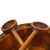 Wood Oversize Staved Teak Bowl and Servers by Richard Nissen For Sale - Image 7 of 10