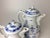 Blue Antique Meissen Porcelain Blue Onion Coffee Pots- a Pair For Sale - Image 8 of 11