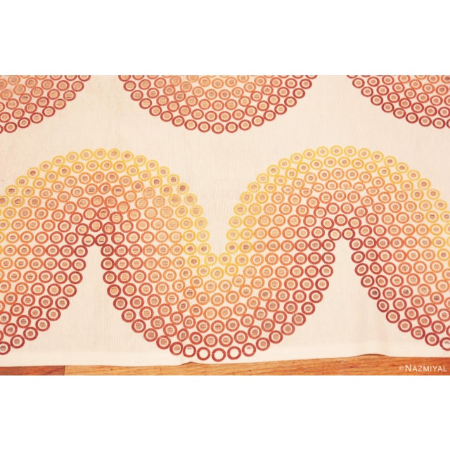 Nazmiyal Collection Vintage Danish Verner Panton "Curve" Curtain Pair For Sale - Image 4 of 9