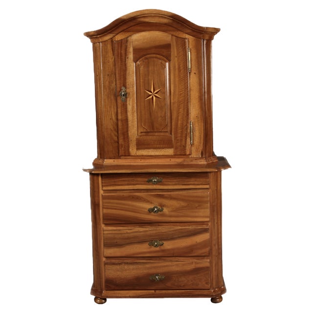 Antic Narrow Top Cabinet, 1750 For Sale