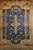 Brown Vintage Turkish Oushak Area Rug, Wool Pile, Royal Blue & Tan, 1900s, 5' x 7' For Sale - Image 8 of 15