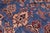 Rustic Super Kazak Lt. Blue/Ivory Wool Rug - 6'1'' X 9'6'' For Sale In New York - Image 6 of 10
