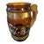Brown Vintage Siesta Ware Amber Glass Western Barware Set With 6 Mugs & Wood Caddy For Sale - Image 8 of 12
