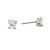 Early 21st Century Tiffany & Co. 1.42 Carat Round Brilliant Cut Diamond Stud Earrings, Pair For Sale - Image 5 of 8