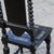 Wood Late 19th Century Ebony Colored Chair Inlaid with Pogliani Relief Decorations For Sale - Image 7 of 18