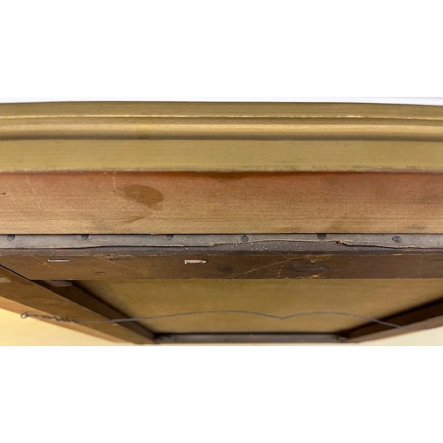 Early 20th Century Early 20th Century Framed Oil Portrait of a Gentleman For Sale - Image 5 of 6