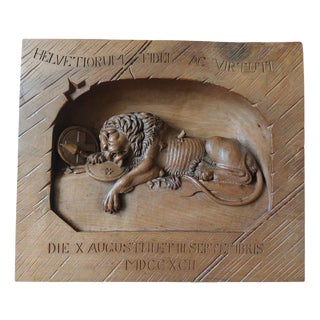 Black Forest Lion, Brienz, 1920 For Sale