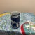 Neoclassical Vintage Wedgwood Cobalt Blue Dipped Jasperware Small Pitcher Jug — Classical Figures & Grapevine Relief For Sale - Image 3 of 7