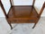 1970’s Vintage Mount Airy Three-Tier Walnut Etagere With Drawers & Brass Casters For Sale In Miami - Image 6 of 12