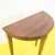 Wall-Mounted Semi-Circular Carved Wooden Table For Sale - Image 3 of 7