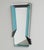 Width: 85 centimeters Height: 150 centimeters Striking postmodern geometric wall mirror, dating from circa the 1980s.A...