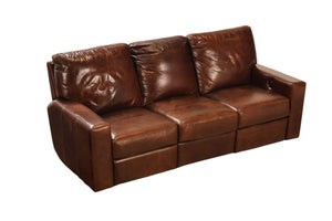 Soft Line 'Energia' Leather Power Reclining Sofa (One Sofa)