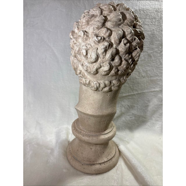 1980s Vintage 16” 1984 Austin Productions Bust of Michelangelo's David Sculpture For Sale - Image 5 of 12