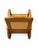 Vintage Art Deco Armchair in Teakwith Hand-Woven French Rattan, 1920s, Set of 2 For Sale - Image 3 of 5