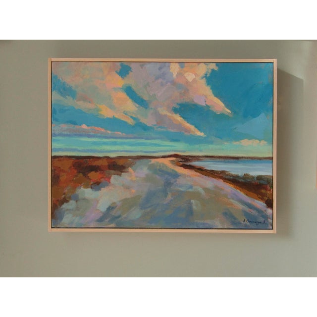 Sky Blue Sunrise by Anne Carrozza Remick For Sale - Image 8 of 8