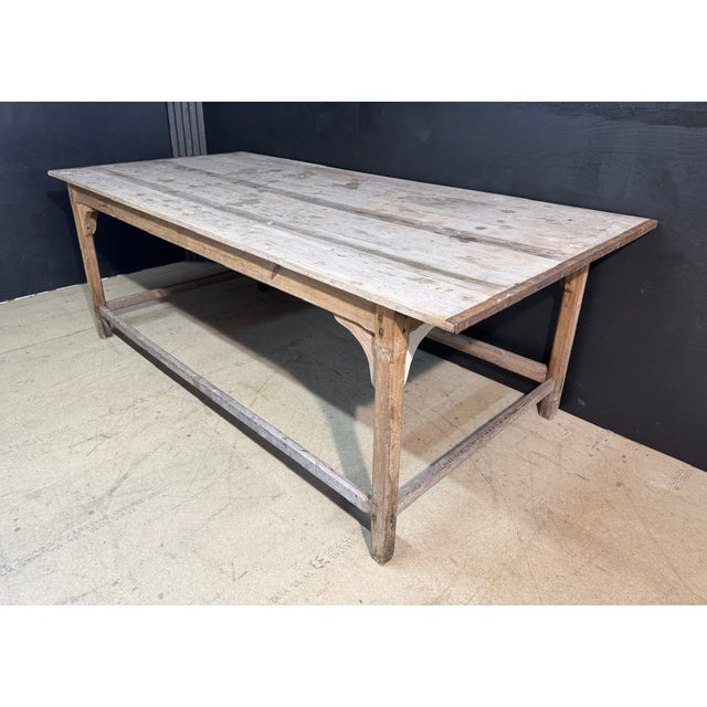 French Florist's Table Kitchen Island, 1870 For Sale - Image 15 of 18