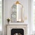 Gold Longhurst Estate Arched Mirror For Sale - Image 8 of 10