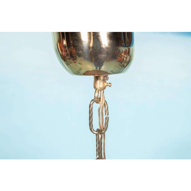 Vintage Swedish Glass Hanging Lamp, 1960s For Sale - Image 14 of 18