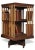 Edwardian Revolving Two-Tier Oak Bookcase For Sale - Image 3 of 5