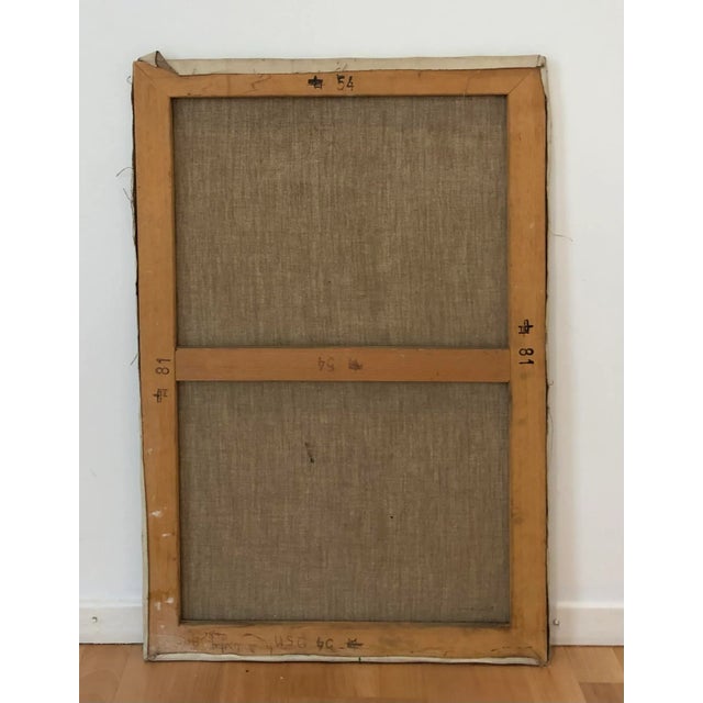 W.C.B., Profil, 1988, Oil on Canvas For Sale - Image 8 of 9