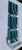 Vintage David Muniz 29" Lucite Art Sculpture Turquoise Blue & Clear Signed '02 For Sale - Image 16 of 16