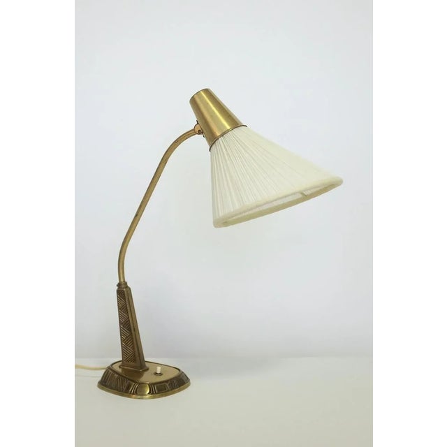 1950s Brass Table Lamp by Sonja Katzin for Asea For Sale In New York - Image 6 of 6