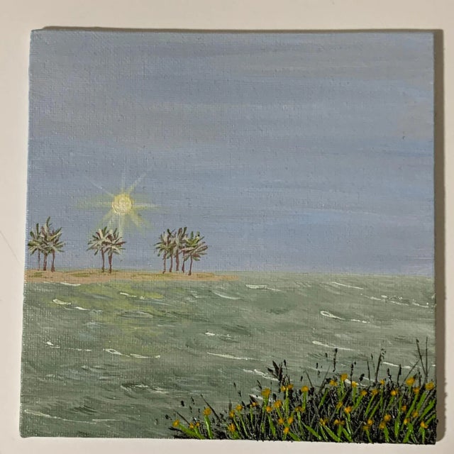 2020s "Dreaming" Contemporary Impressionist Style Painting by Deb Bossert For Sale - Image 5 of 6