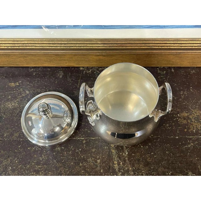 Silver-Plated Sugar Bowl from Ercuis For Sale - Image 5 of 6
