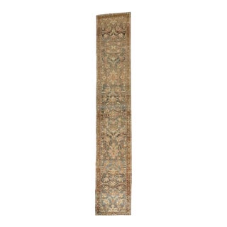 Persian Malayer Antique Long Runner - 2'9" x 16'5" For Sale