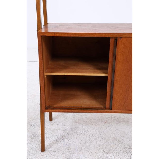 Mid-Century Modern Teak Shelving Unit For Sale - Image 13 of 18