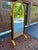 French Empire Style Arched Cheval Mirror For Sale - Image 9 of 12