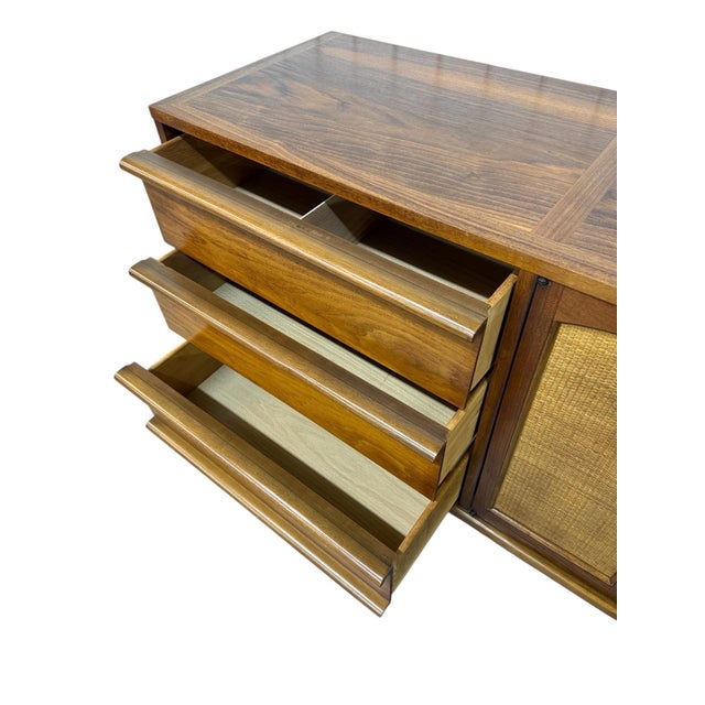 Mid-Century Modern Lane Rhythm Walnut Dresser For Sale In Philadelphia - Image 6 of 9