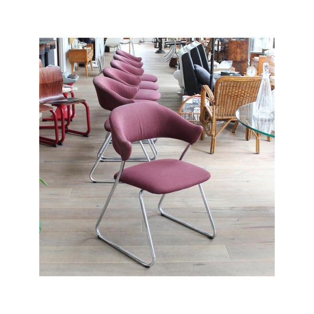 Padded Chairs, 1970s, Set of 6 For Sale - Image 6 of 16