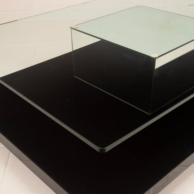 Mid-Century Modern Italian Black Lacquer Coffee Table from Cidue, 1970 For Sale - Image 10 of 18