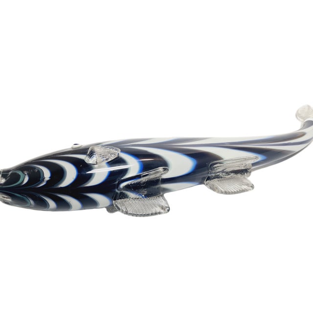 Fish Glass Figurine, Former Czechoslovakia, 1960s For Sale - Image 14 of 15