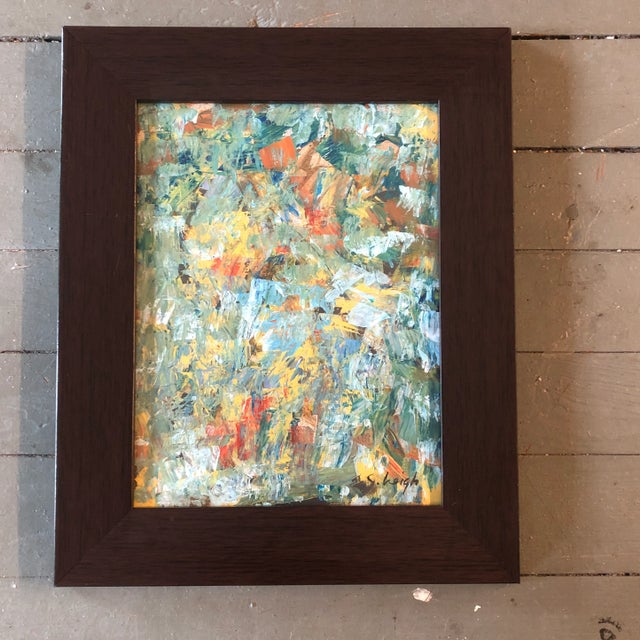 2010s Original Contemporary Stephen Heigh Abstract Painting For Sale - Image 5 of 5