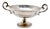 Silver Candy Box with Scroll-Shaped Handles For Sale