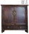 Chinese Lacquered Cabinet Armoire For Sale - Image 4 of 9